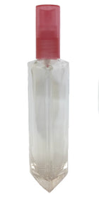 Refillable tall glass perfume bottle 2 oz